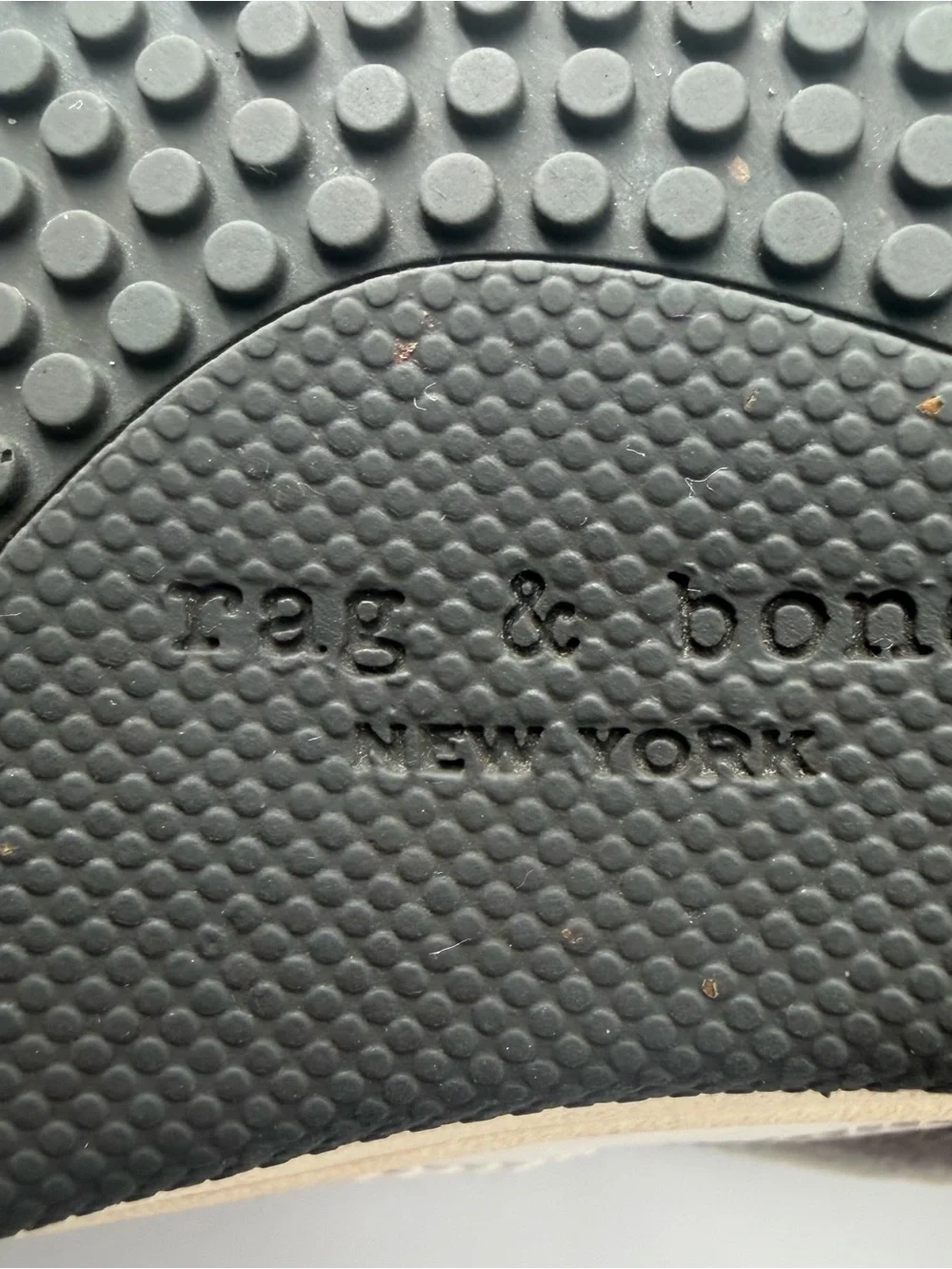 Rag & Bone Retro Court Sneakers Grey Suede Low-Top